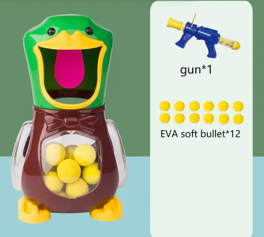 Air Pump Shooting Target Game with Soft Bullet Gun - Baby Heaven Shop