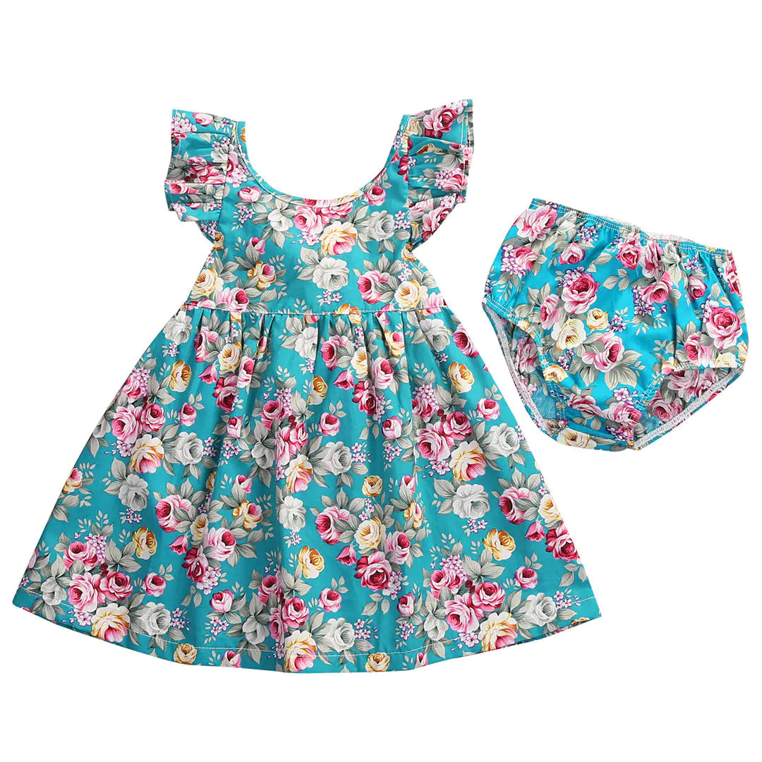 Baby Beach Dress Set for Kids – Baby Heaven Shop