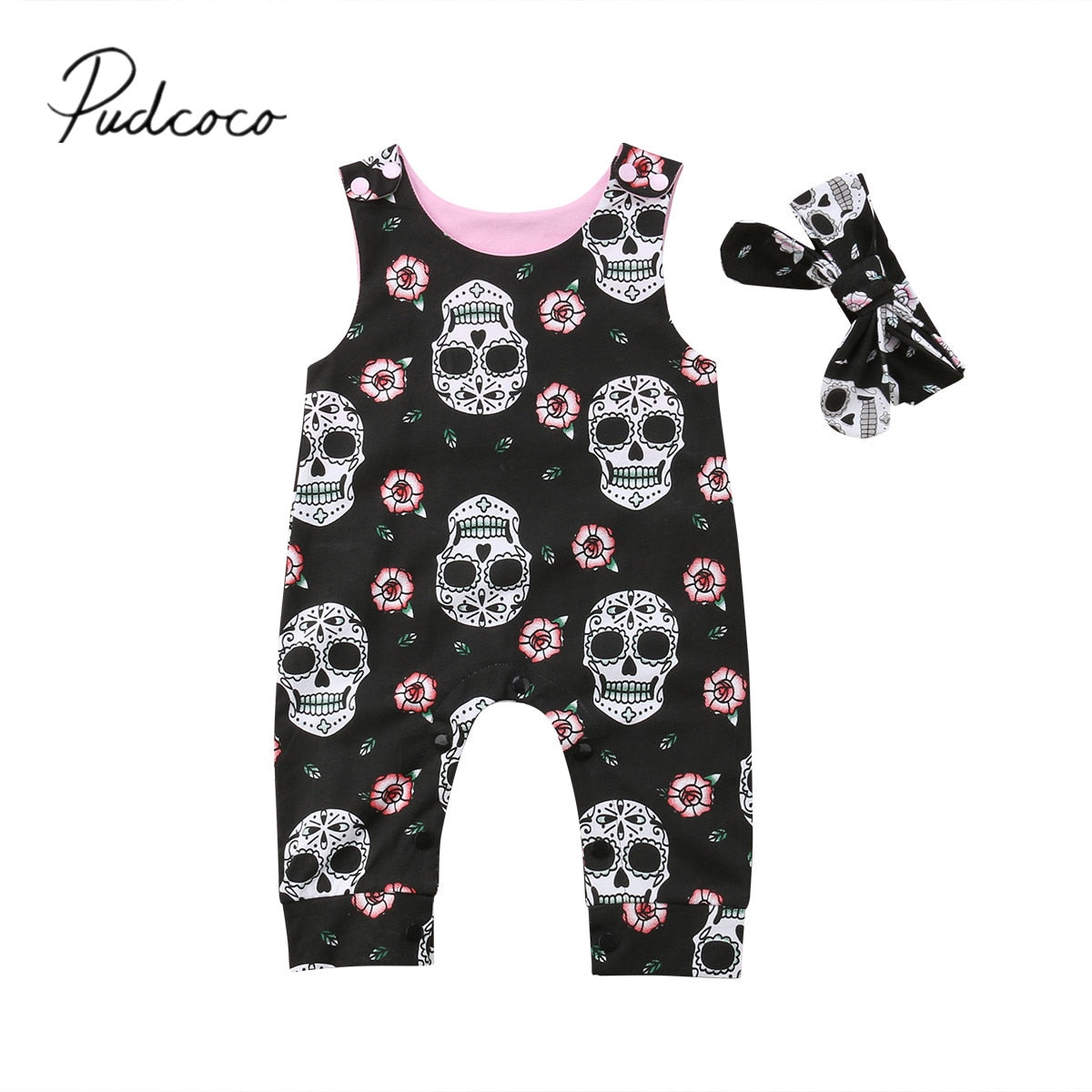Baby Skull Romper Set - Baby Heaven Shop