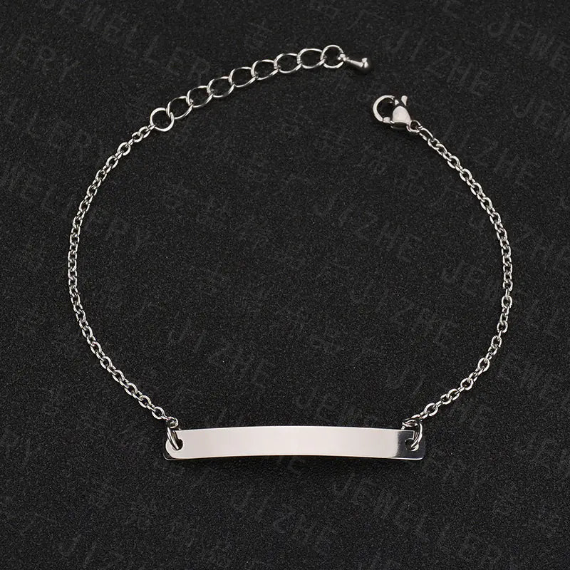 Engraved Mom Bracelet Customizable Jewelry - Baby Heaven Shop