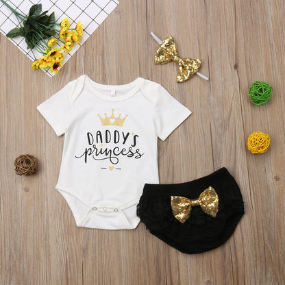 Daddy’s Princess Romper - Baby Heaven Shop