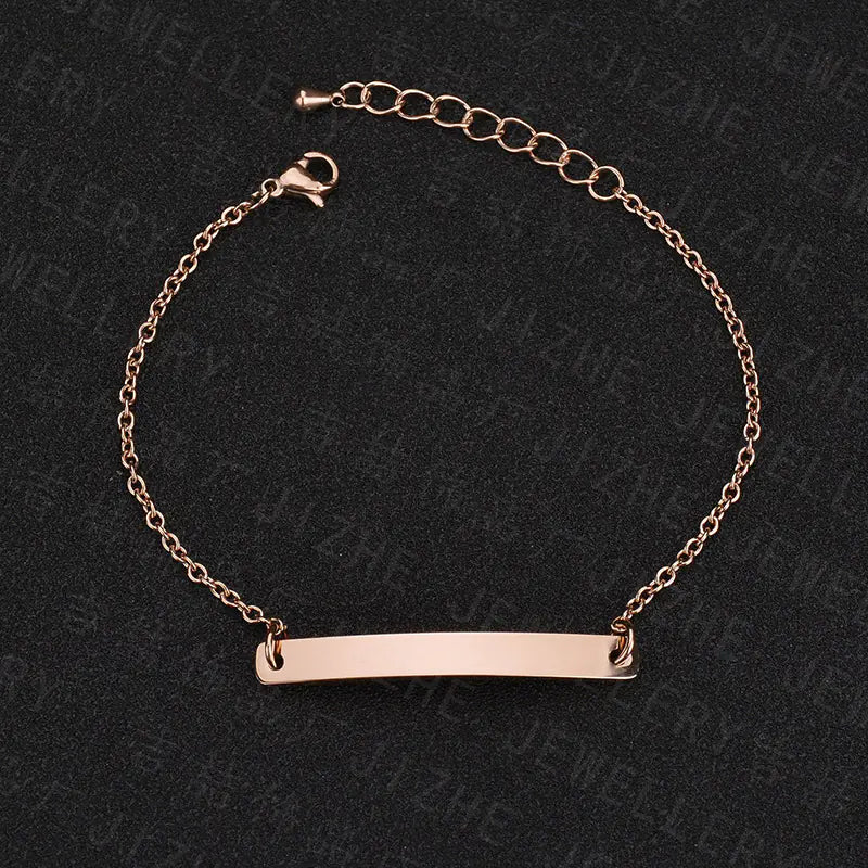 Engraved Mom Bracelet Customizable Jewelry - Baby Heaven Shop