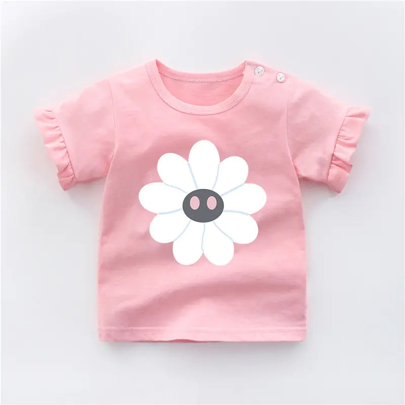 Girls' Long-Sleeved T-Shirt for Layering - Baby Heaven Shop