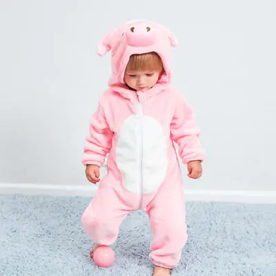 Baby Animal Onesie, Fleece Romper for Kids - Baby Heaven Shop