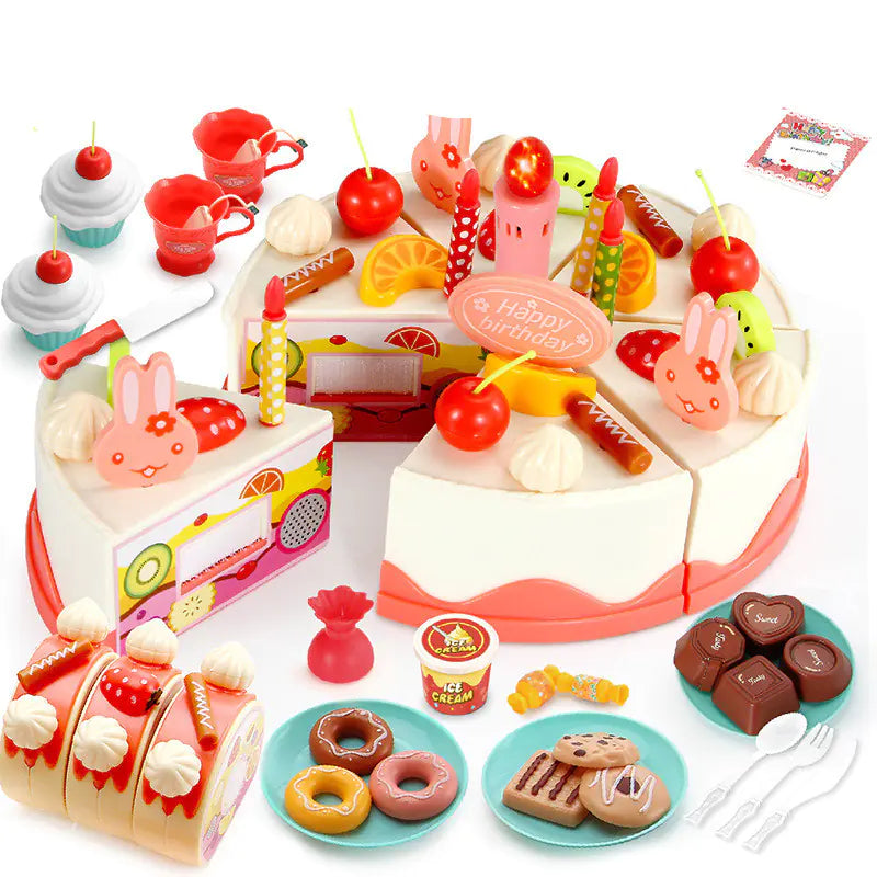 Baby Light Singing Birthday Cake Toy for Kids - Baby Heaven Shop