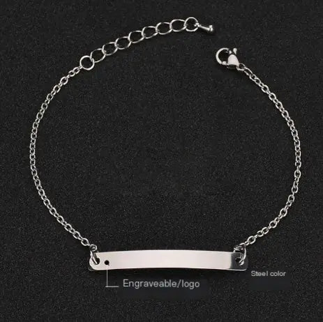 Engraved Mom Bracelet Customizable Jewelry - Baby Heaven Shop