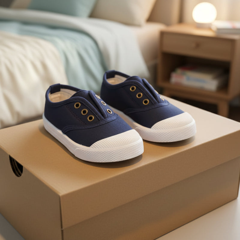 Baby Walking Shoes, Canvas Sneakers for Kids - Baby Heaven Shop