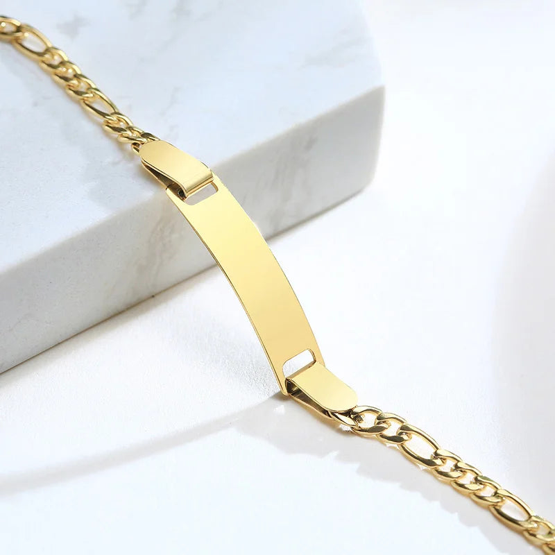 EngraveMe Baby GoldBracelet - Baby Heaven Shop