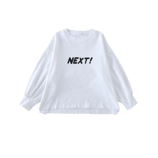 Girls' Long-sleeved Cotton T-shirt with Moisture Wicking - Baby Heaven Shop