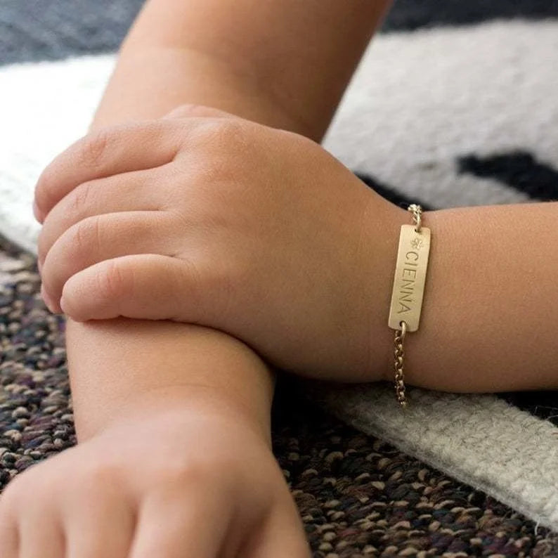 EngraveMe Baby GoldBracelet - Baby Heaven Shop