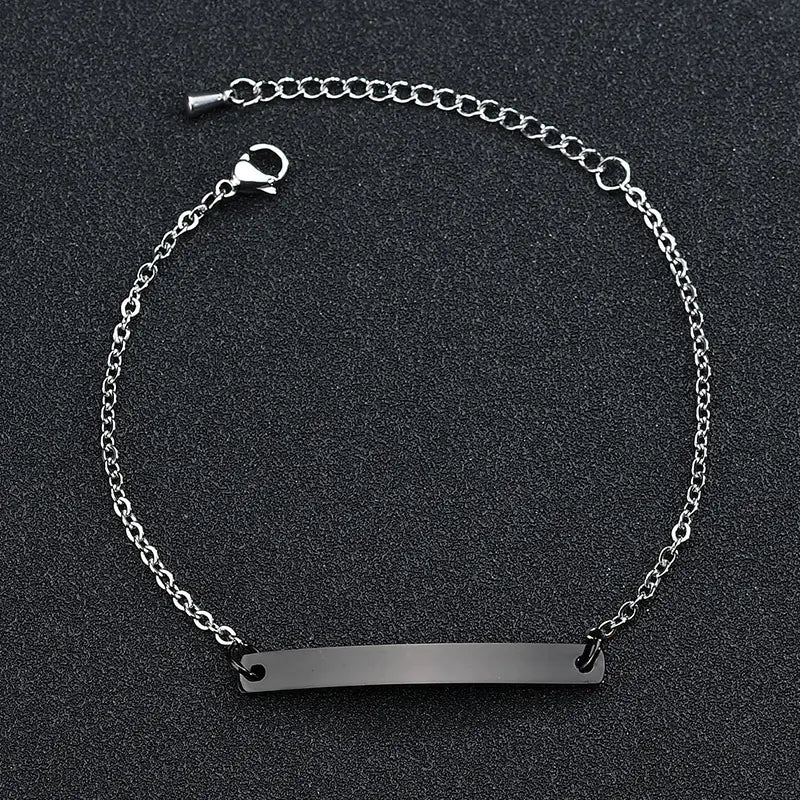 Engraved Mom Bracelet Customizable Jewelry - Baby Heaven Shop