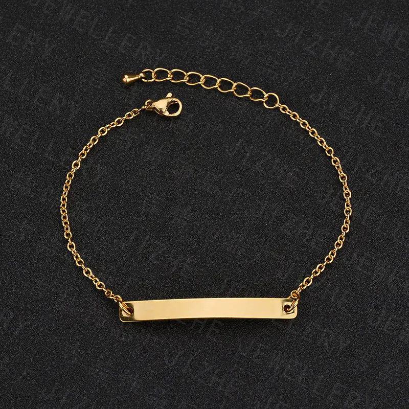 Engraved Mom Bracelet Customizable Jewelry - Baby Heaven Shop