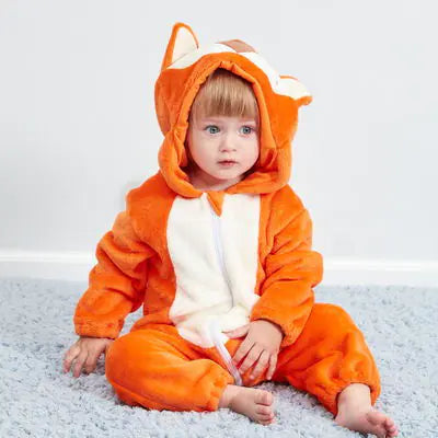Baby Animal Onesie, Fleece Romper for Kids - Baby Heaven Shop