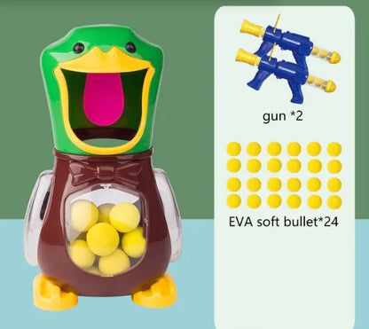 Air Pump Shooting Target Game with Soft Bullet Gun - Baby Heaven Shop