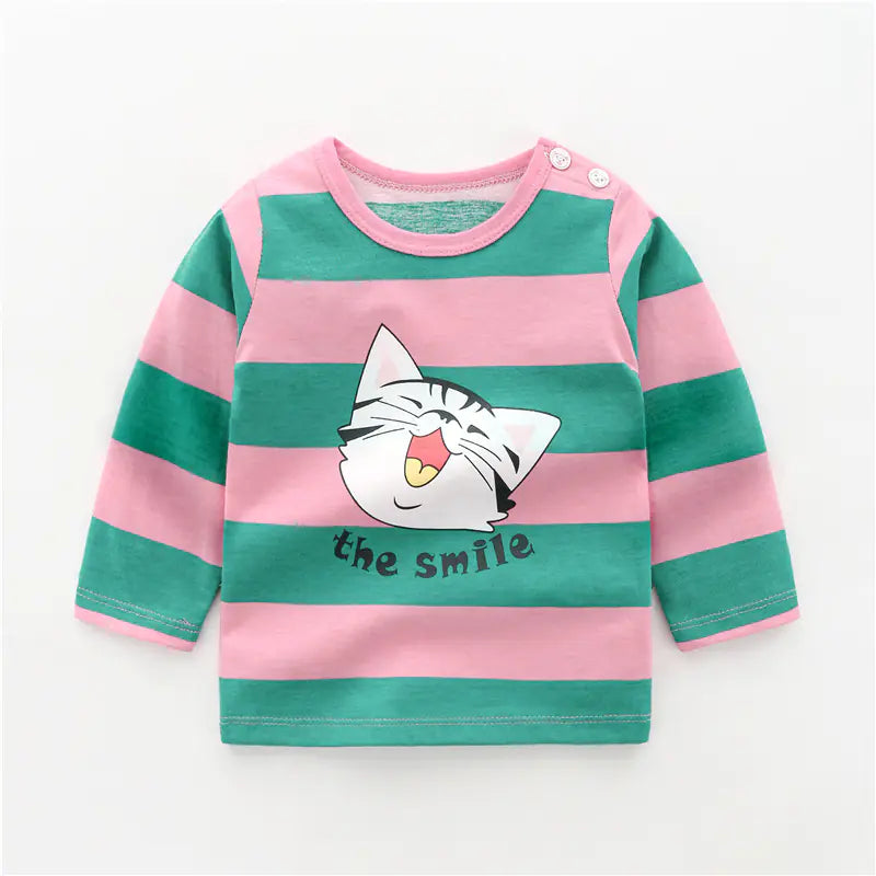 Girls' Long-Sleeved T-Shirt for Layering - Baby Heaven Shop