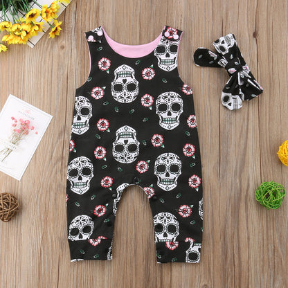 Baby Skull Romper Set - Baby Heaven Shop