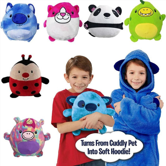 Kids Pets Blanket Hoodie Soft Plush - Baby Heaven Shop