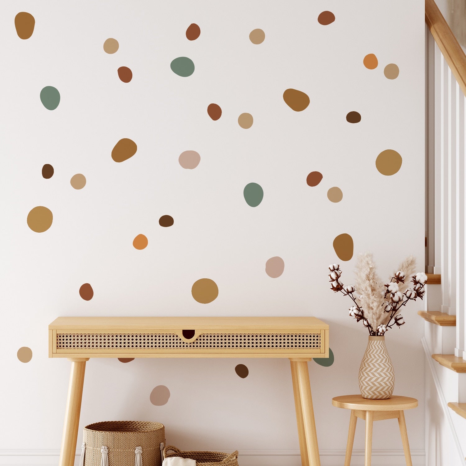 Nordic Warm Vintage Stickers - Baby Heaven Shop