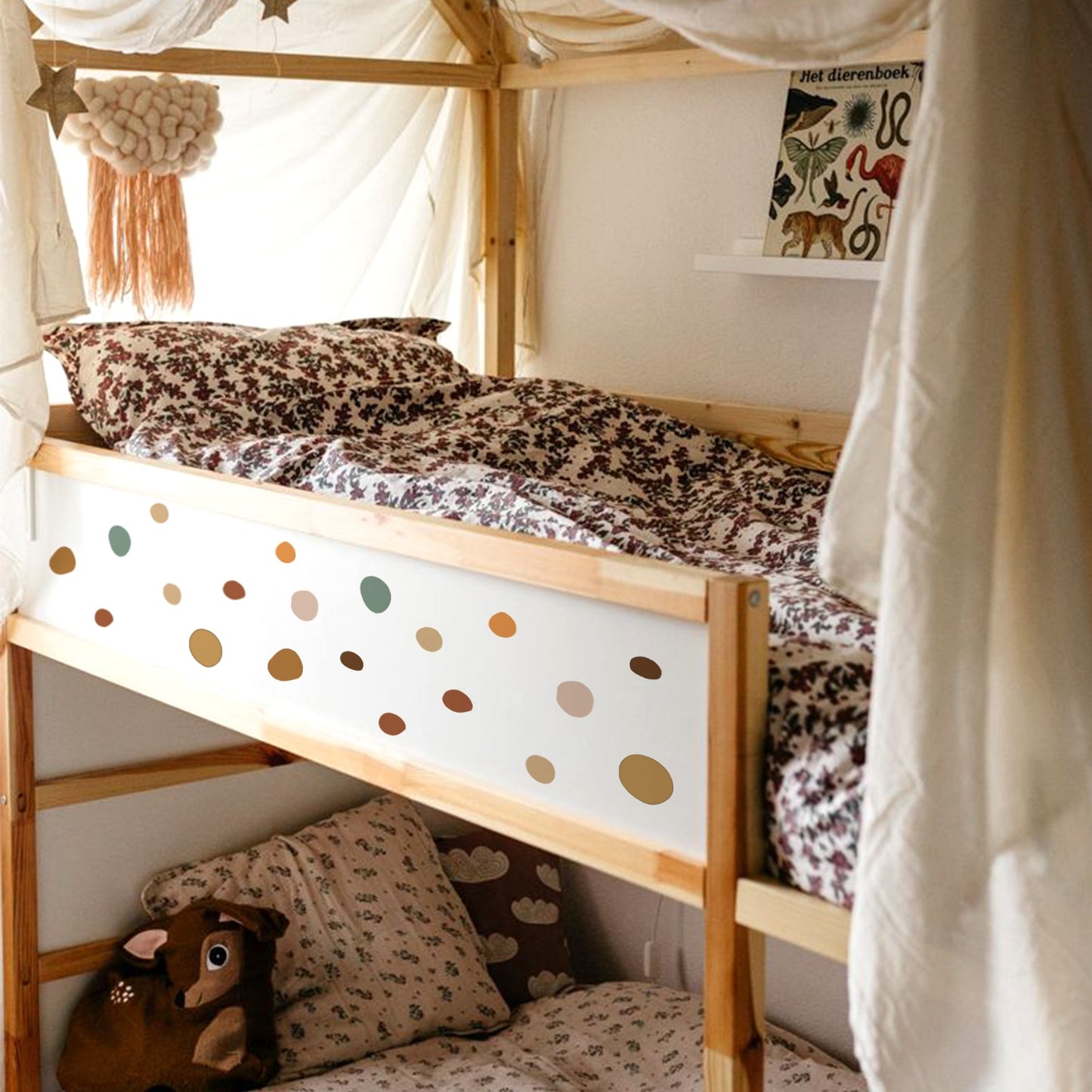 Nordic Warm Vintage Stickers - Baby Heaven Shop